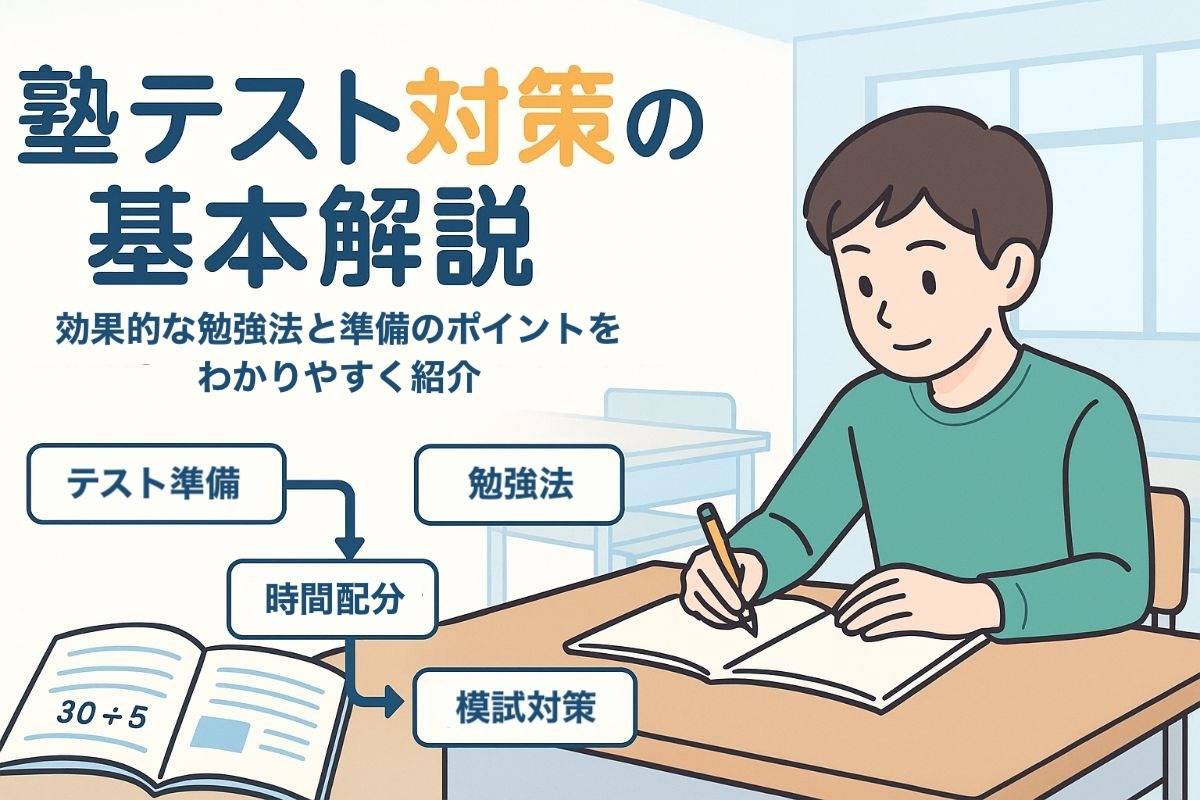 塾のテストの基本から対策方法まで完全解説！成績アップと模試活用のポイント