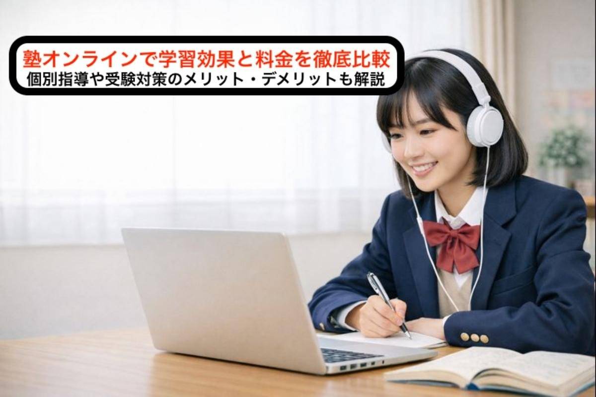 塾オンラインで学習効果と料金を徹底比較｜個別指導や受験対策のメリット・デメリットも解説